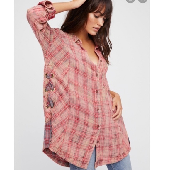 Free People Nordic Nights W/Contrasting Lace-Up Detailing - Picture 16 of 16